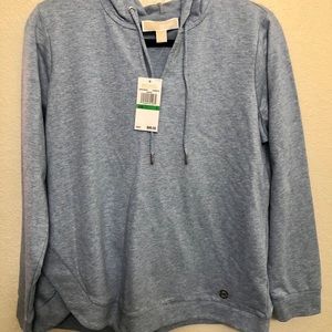Michael Kors lightweight hooded sweatshirt - L